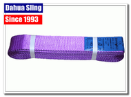 Eco Friendly One Way Lifting Slings , Purple Lifting Straps 1000KG W.L.L