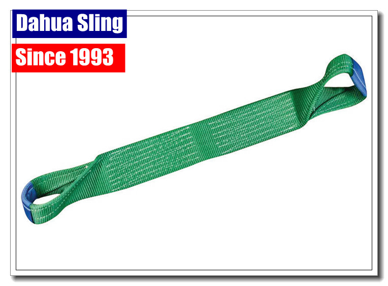Travail de charge de 2000 kg Slinges de levage plates Sécurité EN 1492-1 Norme haute ténacité